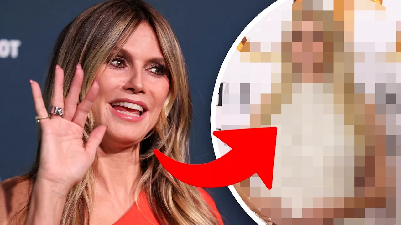 Heidi hat die Haare schön - Haare gefärbt! Heidi Klum zeigt ihre neue Frisur