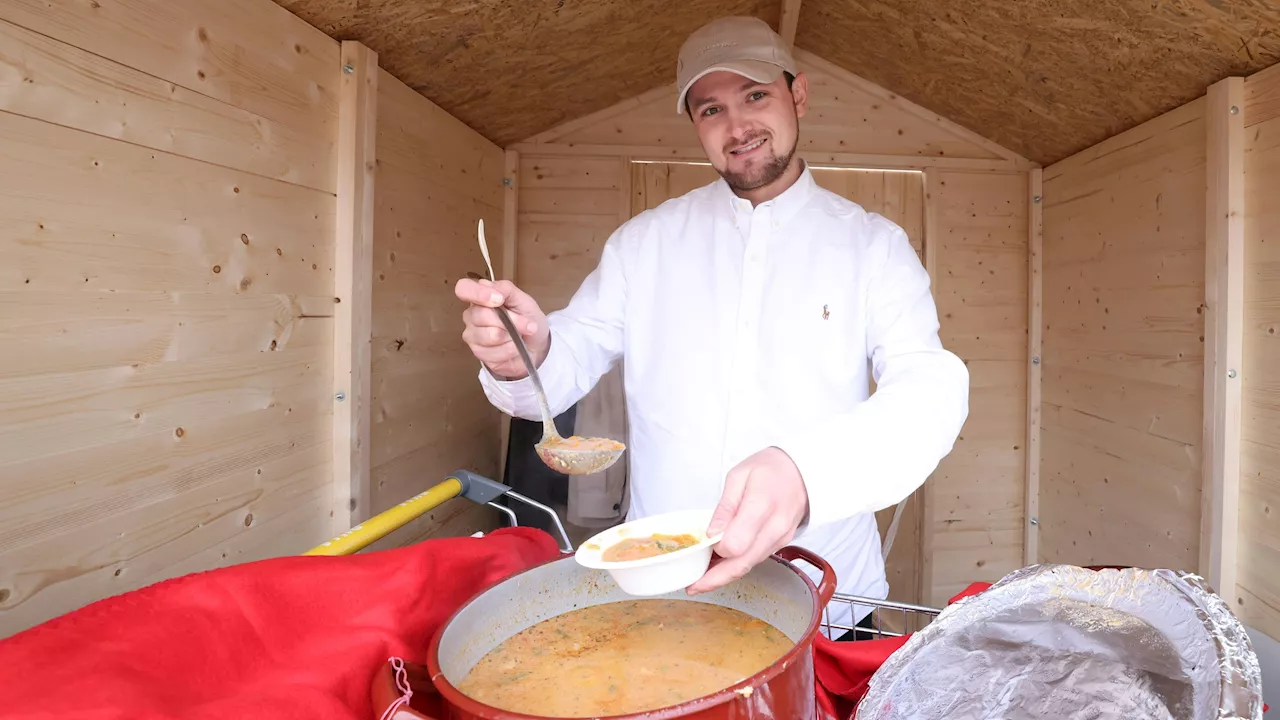 Wiener verteilt Gratis-Essen und will Schule gründen