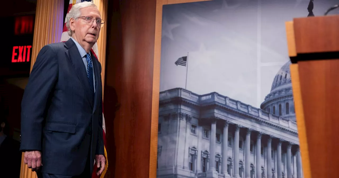 Outgoing Senate GOP Leader McConnell Has A Fall In Latest Health Episode