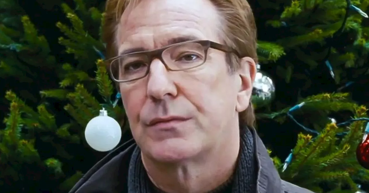 The Alan Rickman Storyline A Love Actually Writer 'Begged' Richard Curtis To Cut