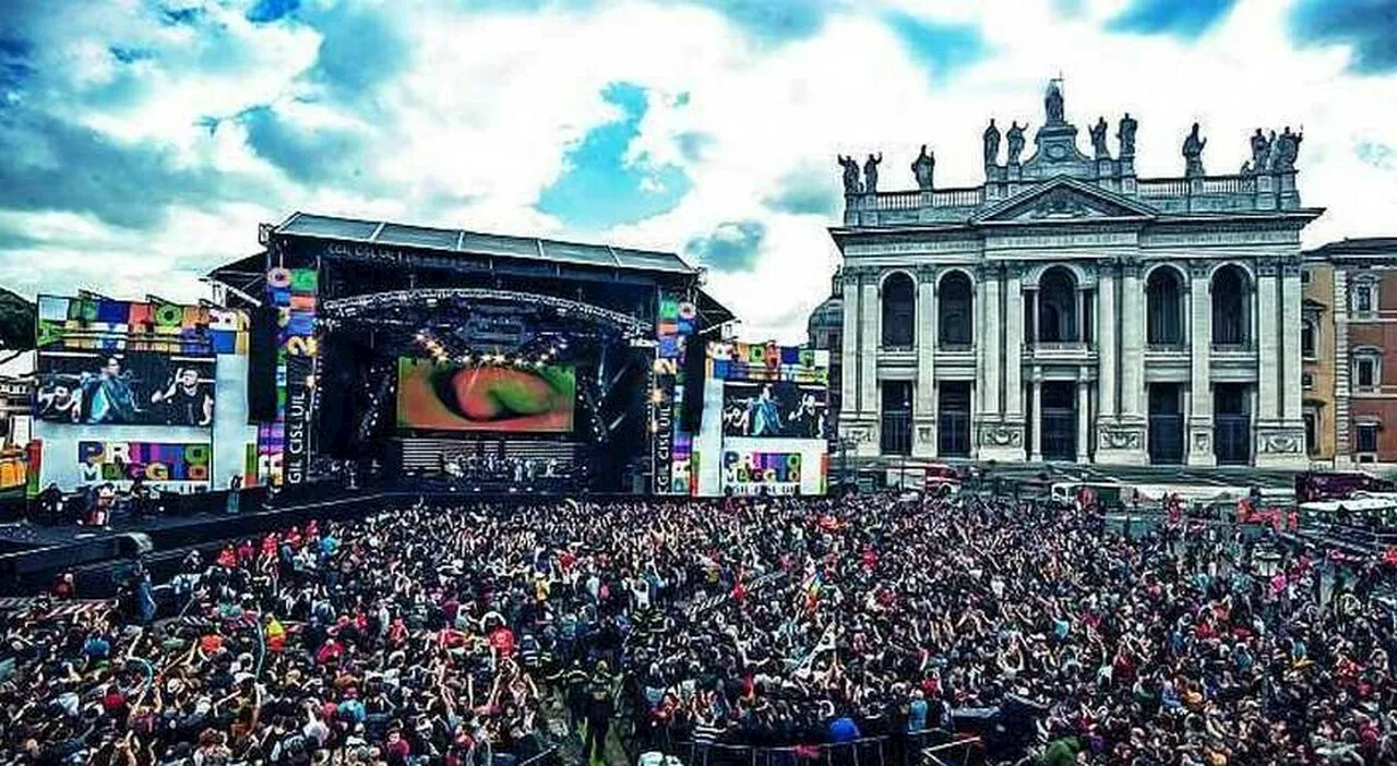 Concertone del Primo Maggio 2025 torna in piazza San Giovanni dopo il momentaneo spostamento per i lavori del