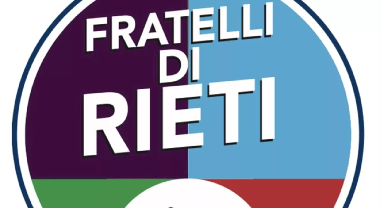 Rieti, Fratelli di Rieti presenta un suo logo: «Ma restiamo nella maggioranza in Consiglio comunale»