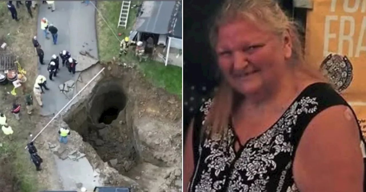 Woman falls to her death in sinkhole while searching for her lost cat