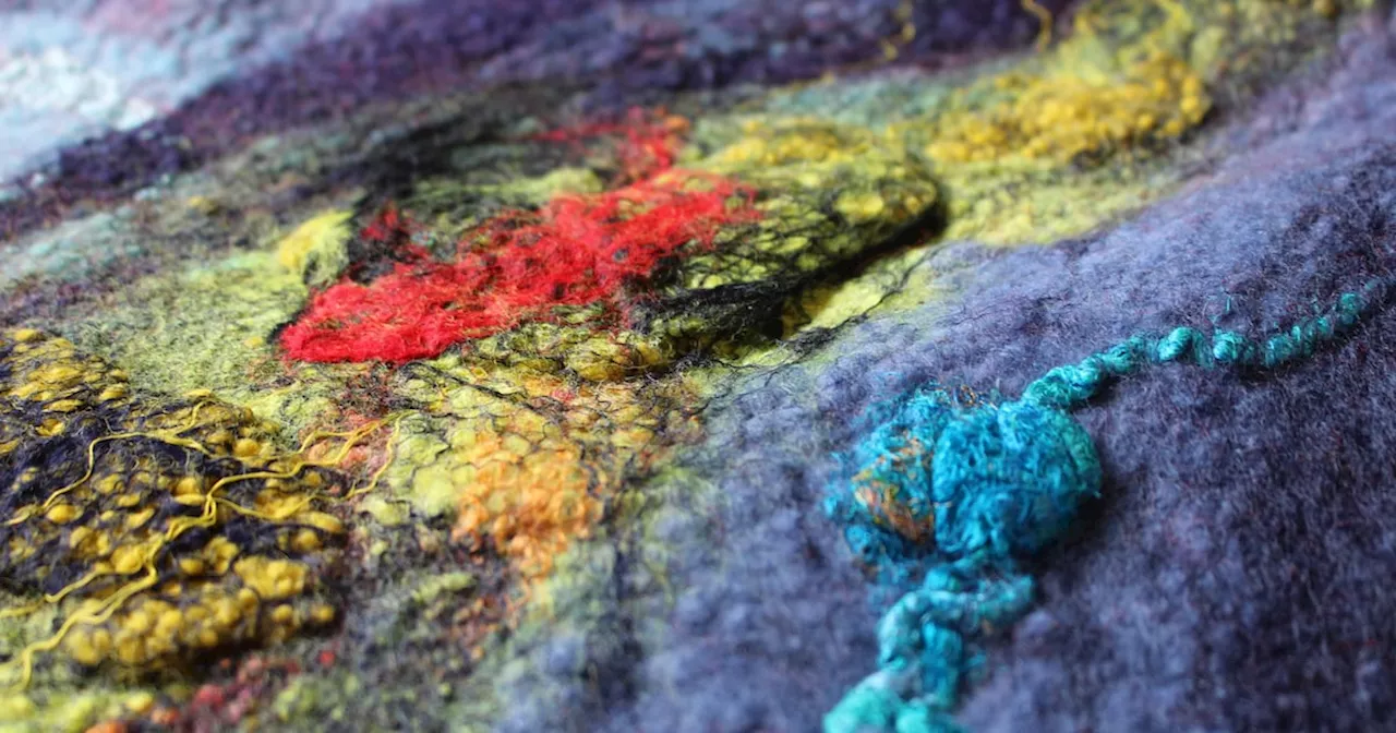 Roots: where textile art meets poetry