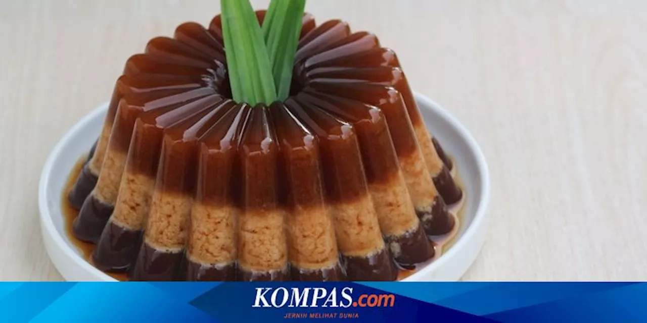 Resep Puding Lapis Gula Merah, Dessert Keluarga saat Natal