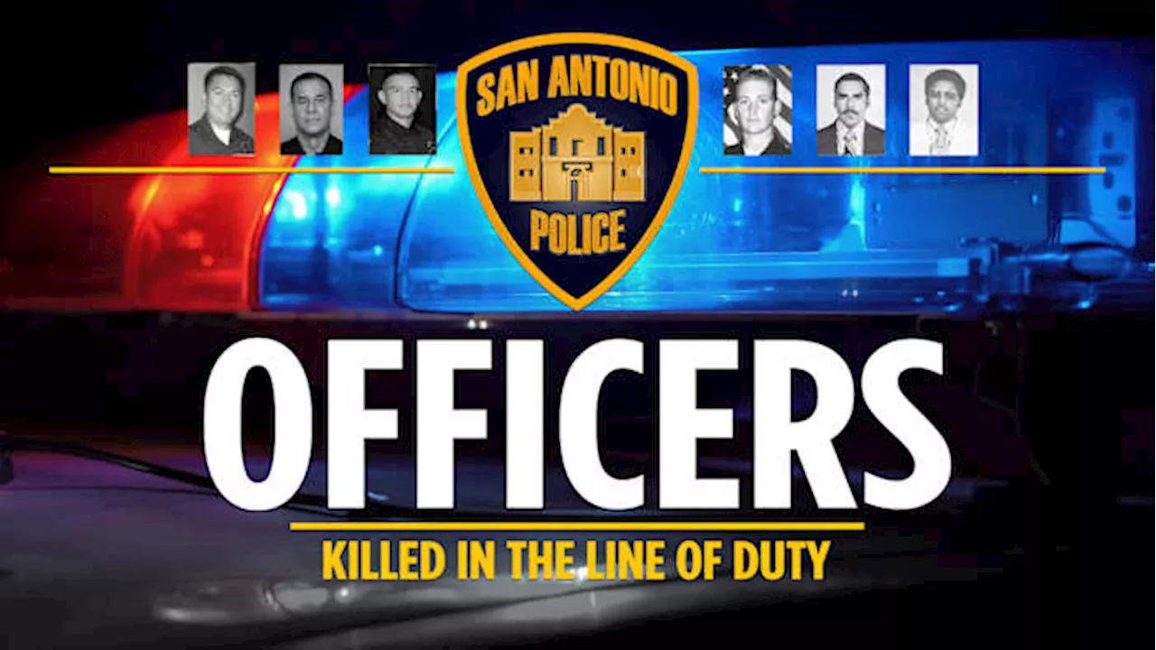 History of San Antonio police officers killed in line of duty