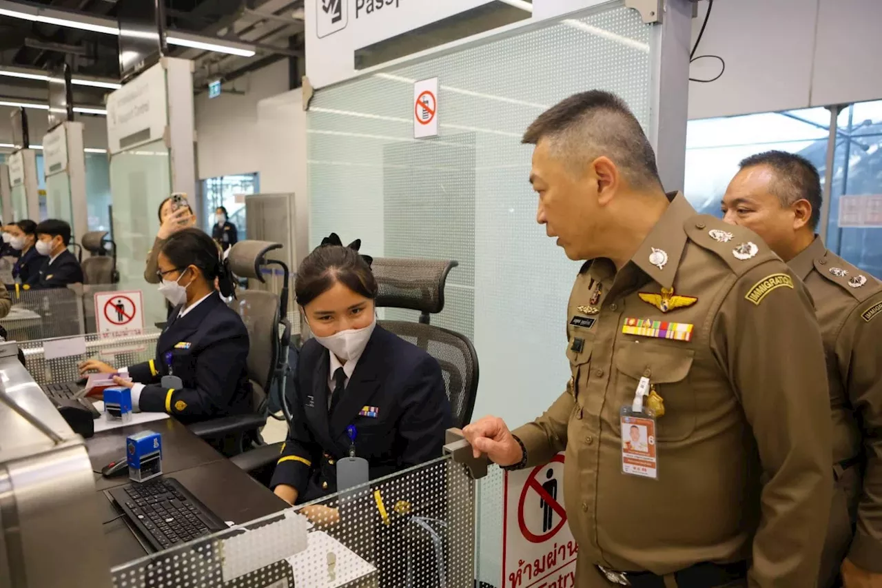 สั่ง ตม. ระดมกวาดล้างโจร รุดตรวจสนามบินสุวรรณภูมิ ปีใหม่รับ 1.2 แสนคน/วัน