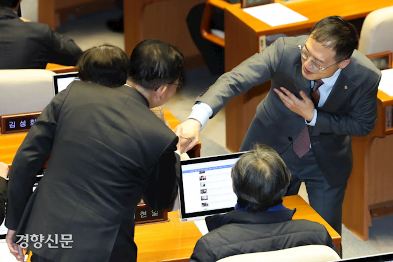 ‘탄핵안 찬성’으로 돌아선 국민의힘 김상욱 “고민하는 의원 많아…통과에 충분한 숫자”