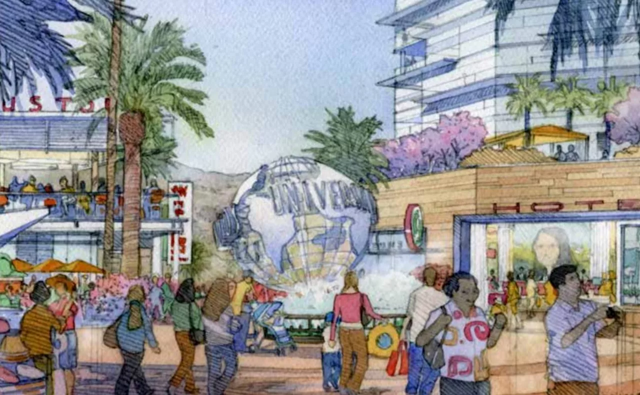 Universal Studios Hollywood’s front gate hotel moves closer to reality