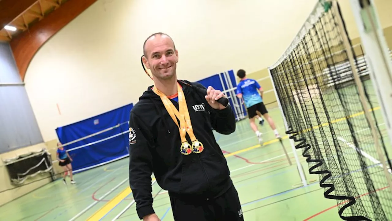 'Il a montré l’exemple' : Le double champion de France de badminton adapté est Albigeois