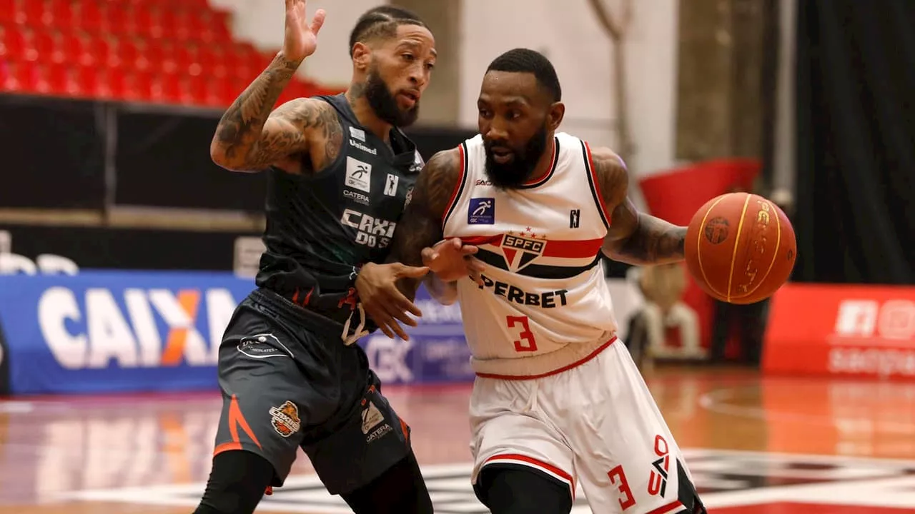 São Paulo x Caxias do Sul pelo NBB: onde assistir e horário