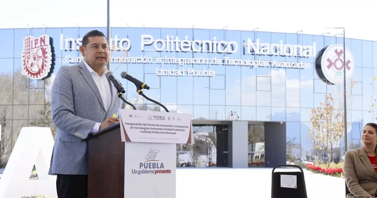 Puebla liderará el desarrollo tecnológico y sostenible con el nuevo CIITA-IPN: Armenta