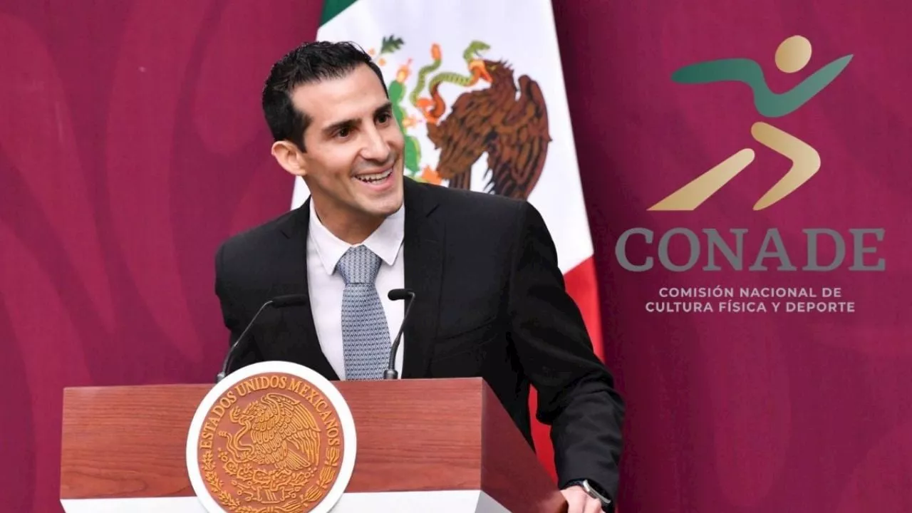 Los 3 cambios que Rommel Pacheco promete en la Conade para 2025