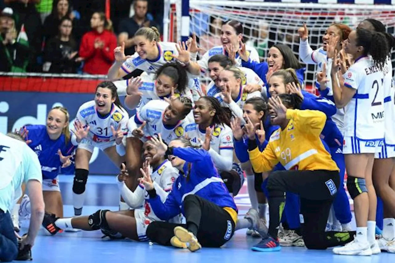 Les Bleues premières de leur groupe à l'Euro après leur victoire face à la Hongrie