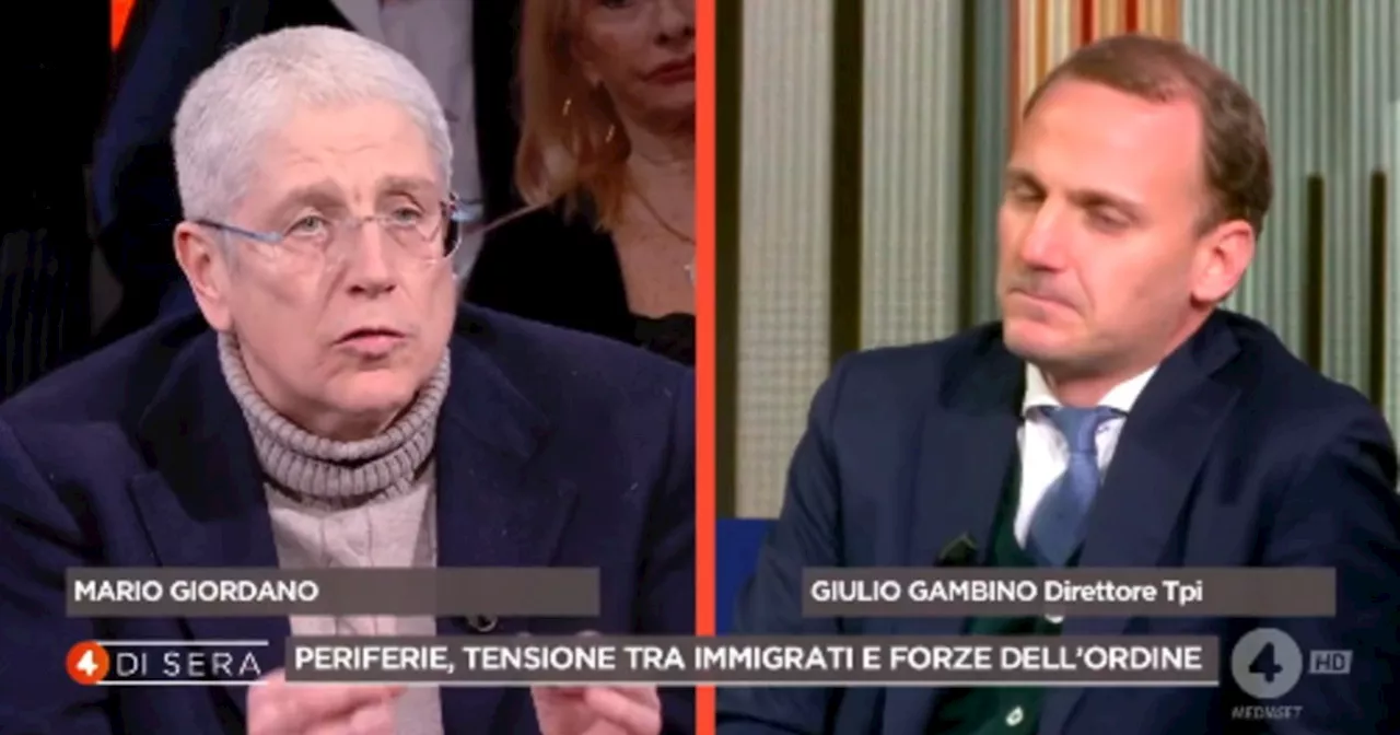 Giordano a 4 di Sera zittisce la dem De Micheli: "Perché gli immigrati non riconoscono l'Italia"