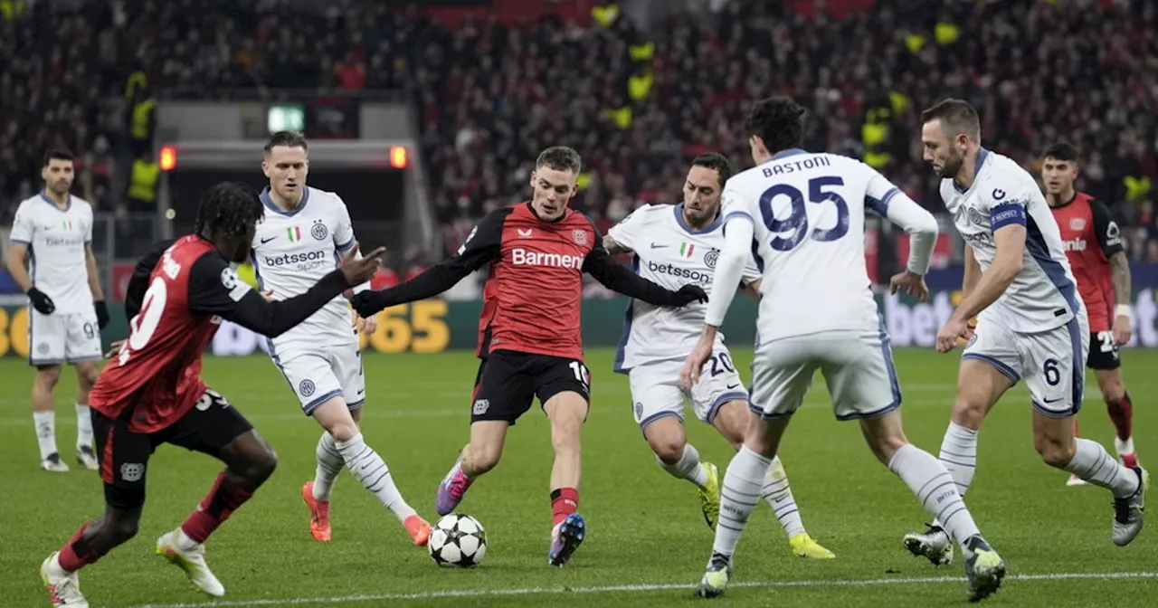 Inter ko in Champions, vince il Bayer Leverkusen all'ultimo minuto