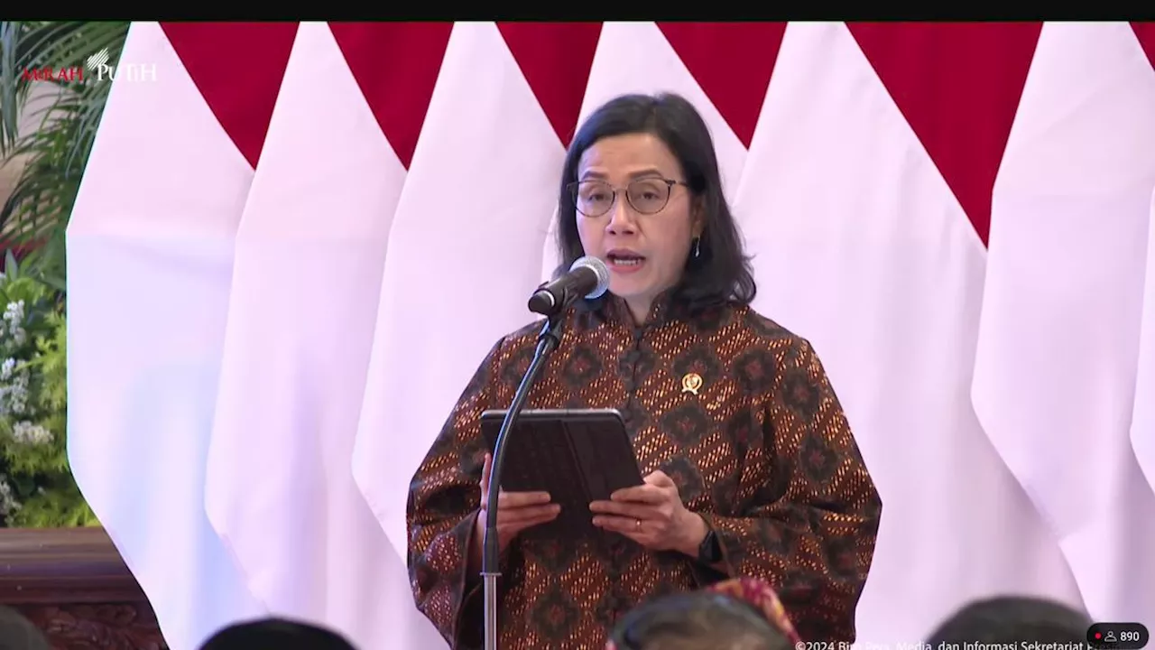 Dampingi Prabowo Serahkan DIPA dan TKD 2025, Sri Mulyani Ucapkan Terima Kasih ke DPR hingga BPK