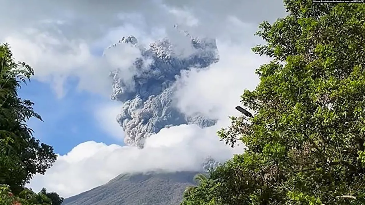 Gunung Kanlaon di Filipina Meletus, Warga 4 Desa Dievakuasi