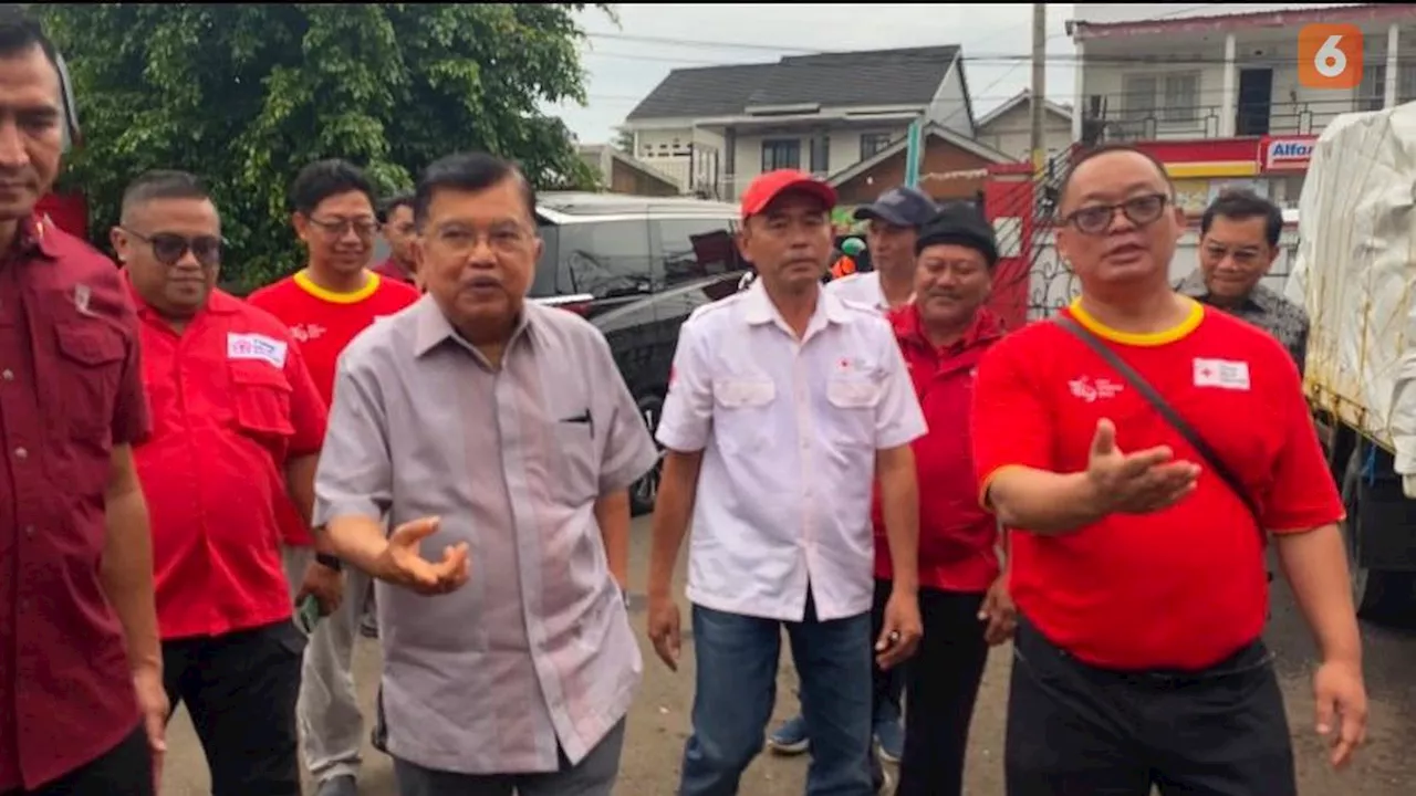 Ketua Umum PMI Jusuf Kalla Imbau Percepatan Penanganan Bencana Alam di Sukabumi