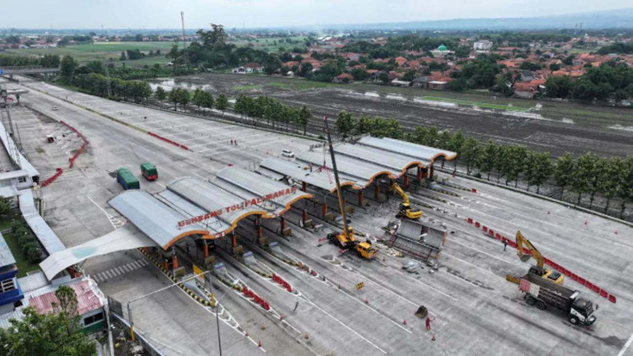 Pengelola Tol Cipali Bongkar Pintu Eks Gate Palimanan, Ada Apa?