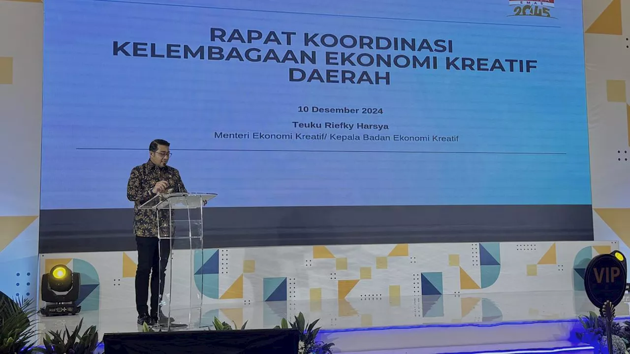 Teuku Riefky Harsya: Ekonomi Kreatif Jadi Pilar Utama Visi Indonesia Emas 2045