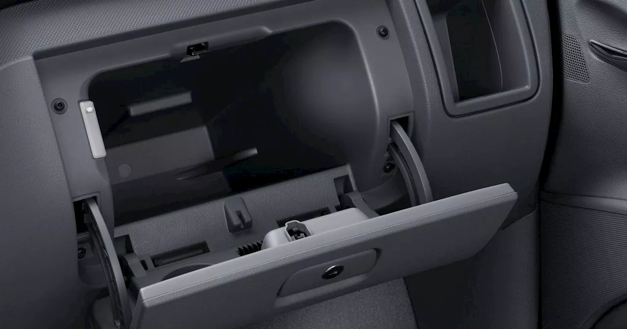 Drivers have only just discovered there's 'hidden' compartment in car glove box