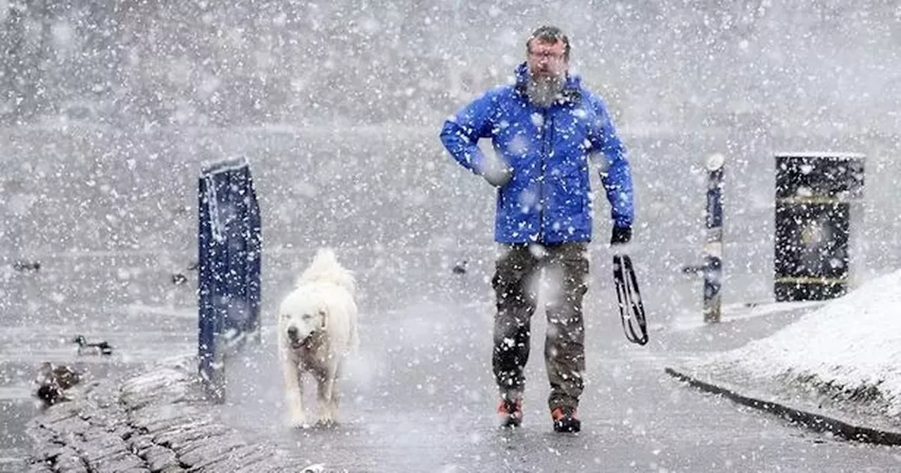 UK weather map shows 400-mile winter storm to hit on Christmas Eve