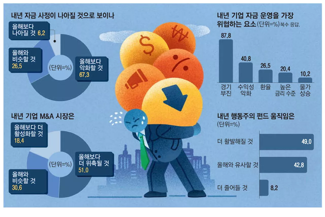 계엄 후폭풍에 더 위축된 대기업 …'내년 투자계획 없다' 59%