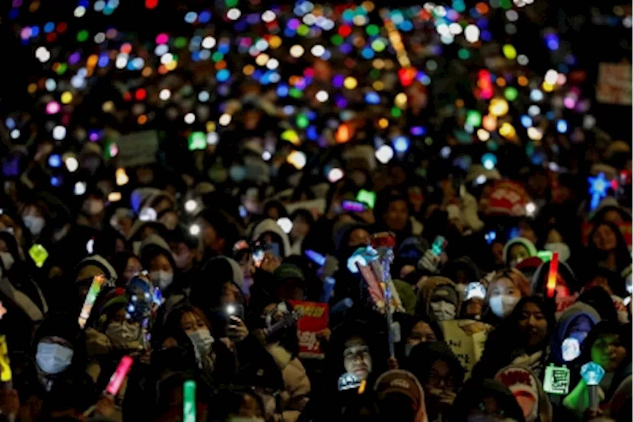 K-pop light sticks ignite mass protests calling for impeachment of South Korea’s president Yoon