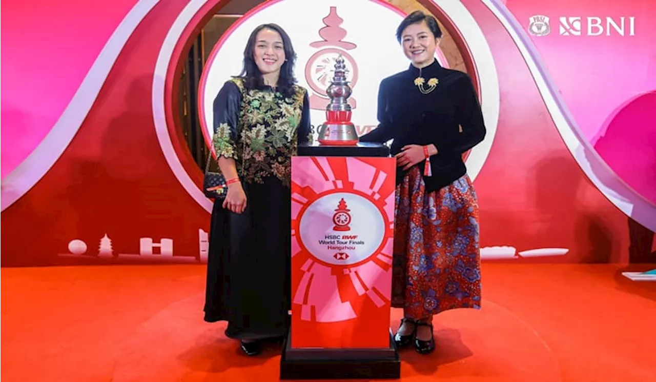 Amalia Cahaya Pratiwi dan Sabar Karyawan Gutama Curi Perhatian di Gala Dinner BWF World Tour Finals