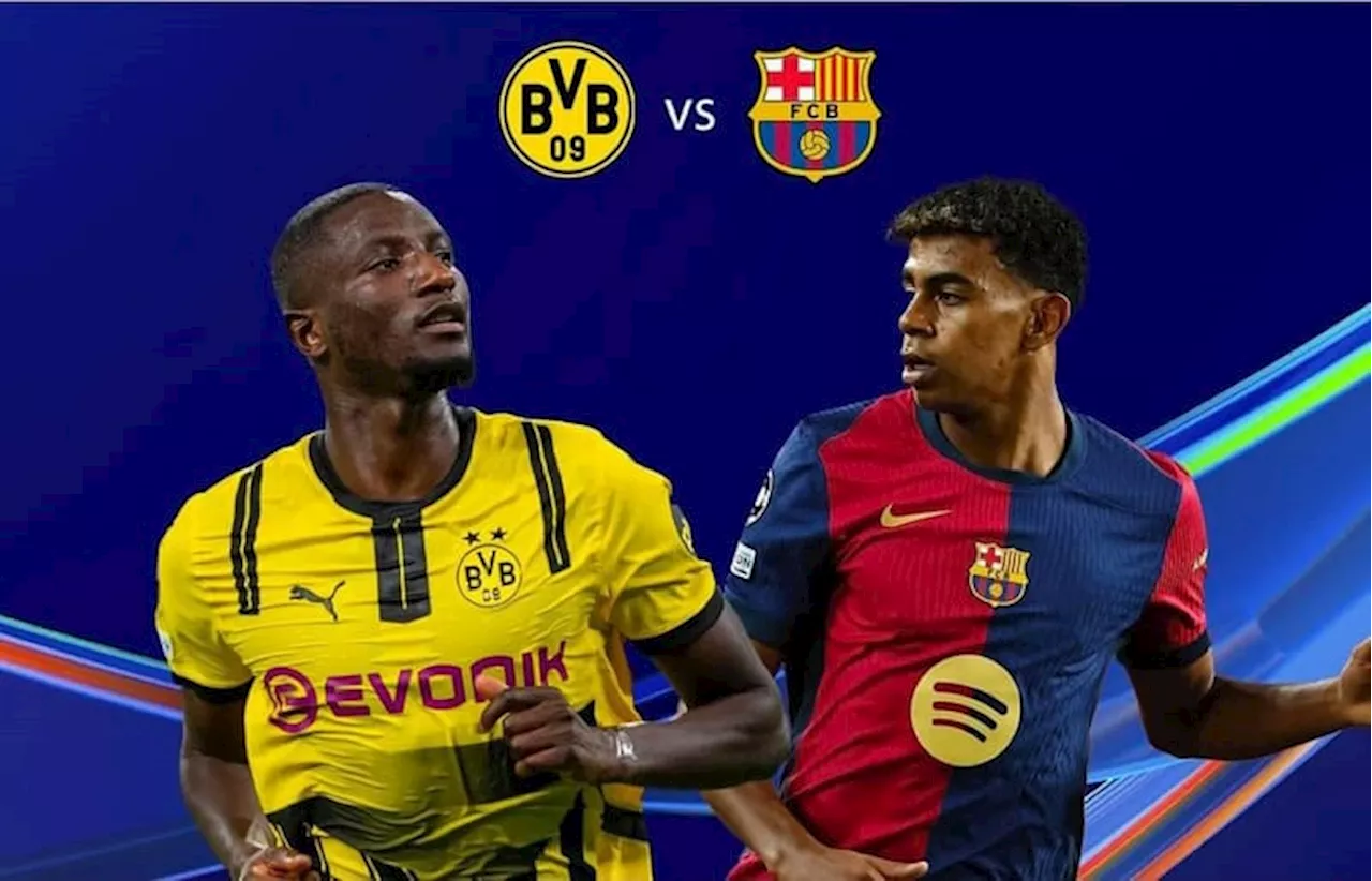 Preview dan Jadwal Liga Champions Borussia Dortmund vs Barcelona