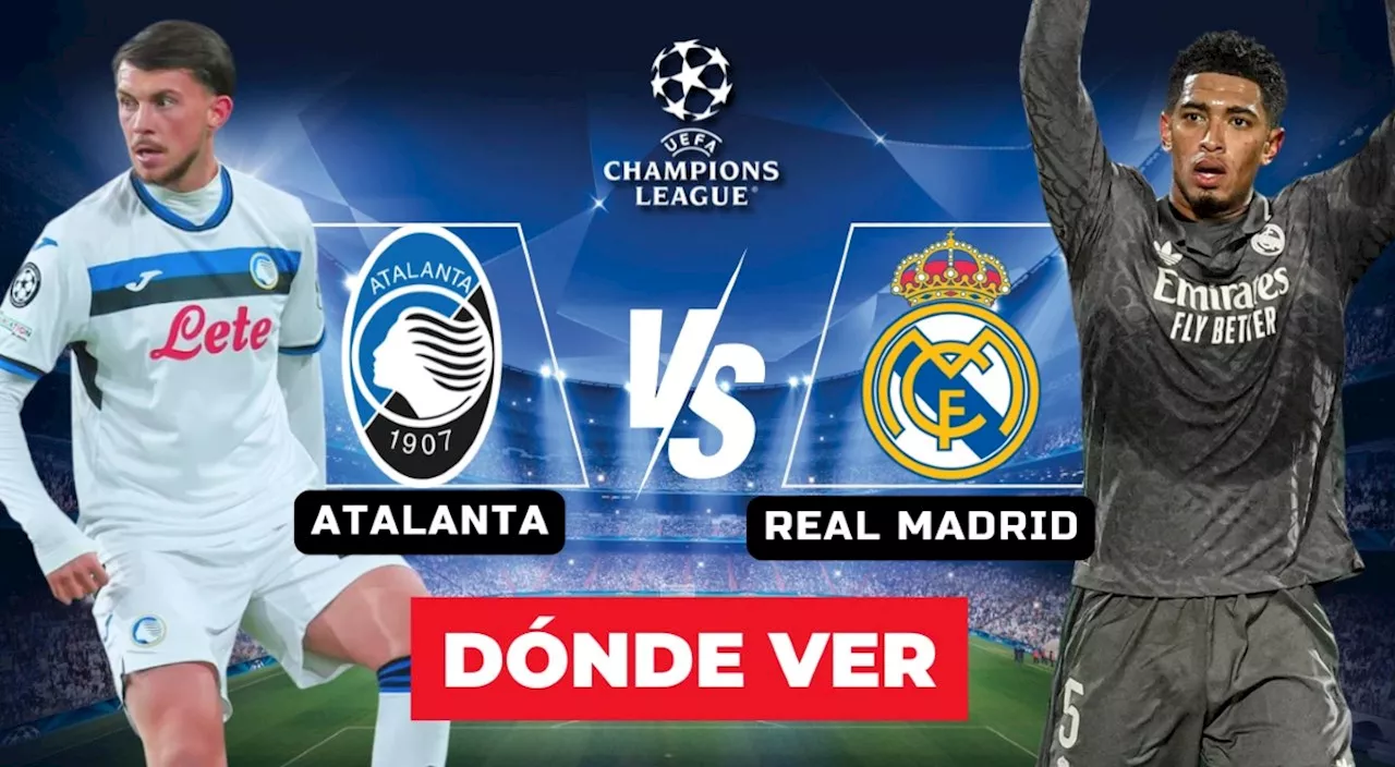 Atalanta vs Real Madrid EN VIVO: ¿A qué hora y dónde ver HOY partido de Champions League?