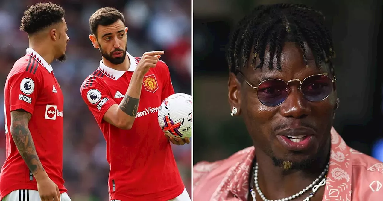 Jadon Sancho and Bruno Fernandes' feelings clear with Paul Pogba 'to get Man United offer'