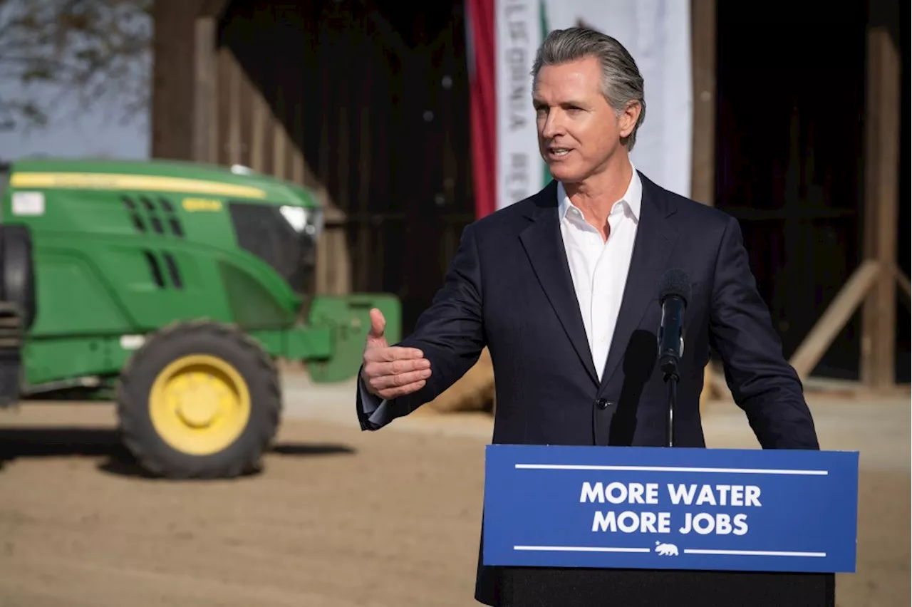 Gov. Gavin Newsom urges completion of California’s largest new reservoir project in 50 years