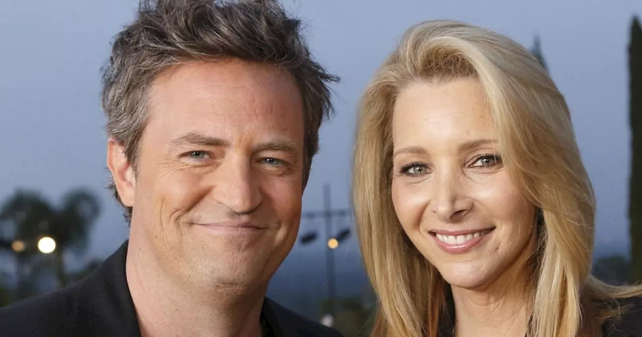 Friends star Lisa Kudrow 'comforted that Matthew Perry got to die happy'