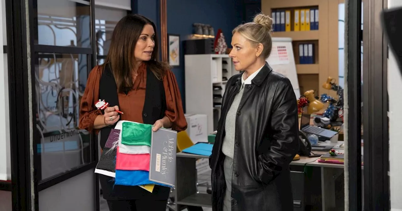 Carla's love declaration for Lisa leads to Coronation Street incident