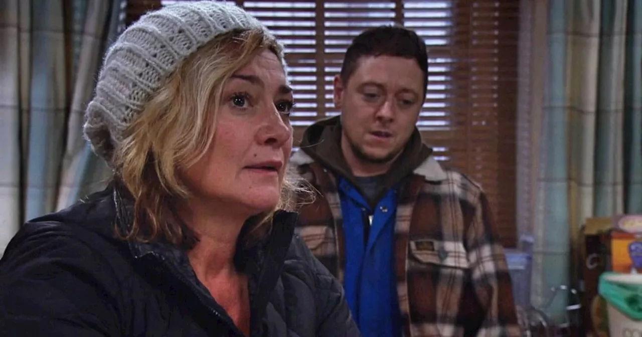 Emmerdale’s Moira bursts into tears as she gets upsetting health update