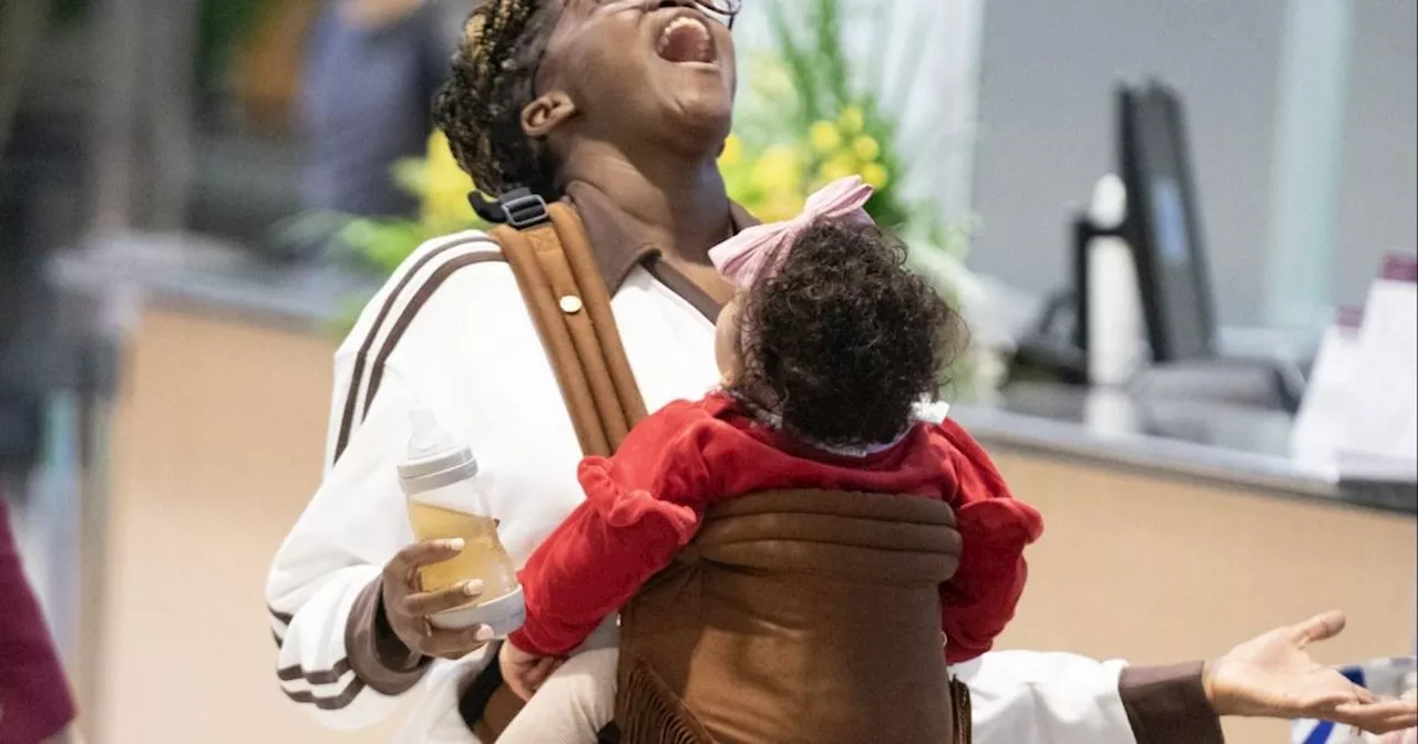 I'm A Celebrity's Oti Mabuse reunites with daughter as stars begin journeys home