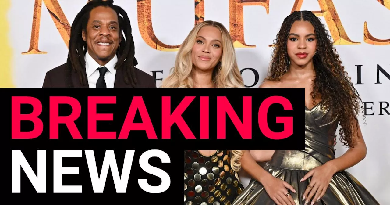 Jay-Z, Beyoncé and Blue Ivy appear on red carpet just one day after allegations