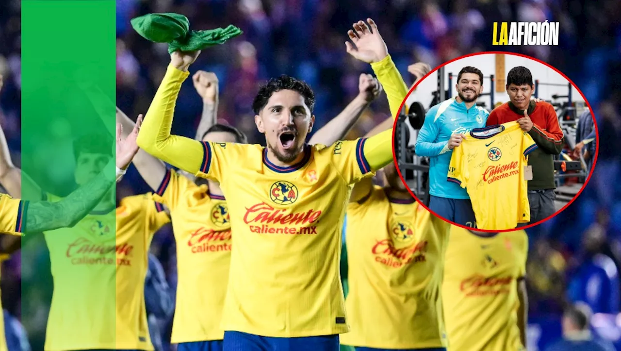 América regala jersey autografiado a aficionado que fue víctima de bullying tras semifinal de ida