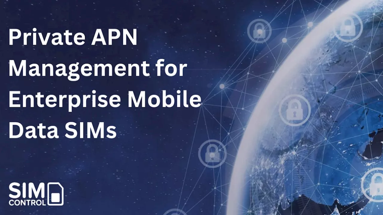 APN-as-a-Service: Private APN Management for Enterprise Mobile Data SIMs