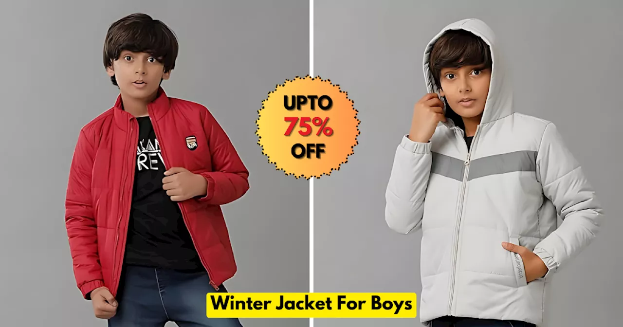 ठंड की चपेट से बच्चों को बचाएंगे ये Winter Jacket For Boys, फैंसी और स्टाइलिश लुक देगा स्मार्ट अपीयरेंस