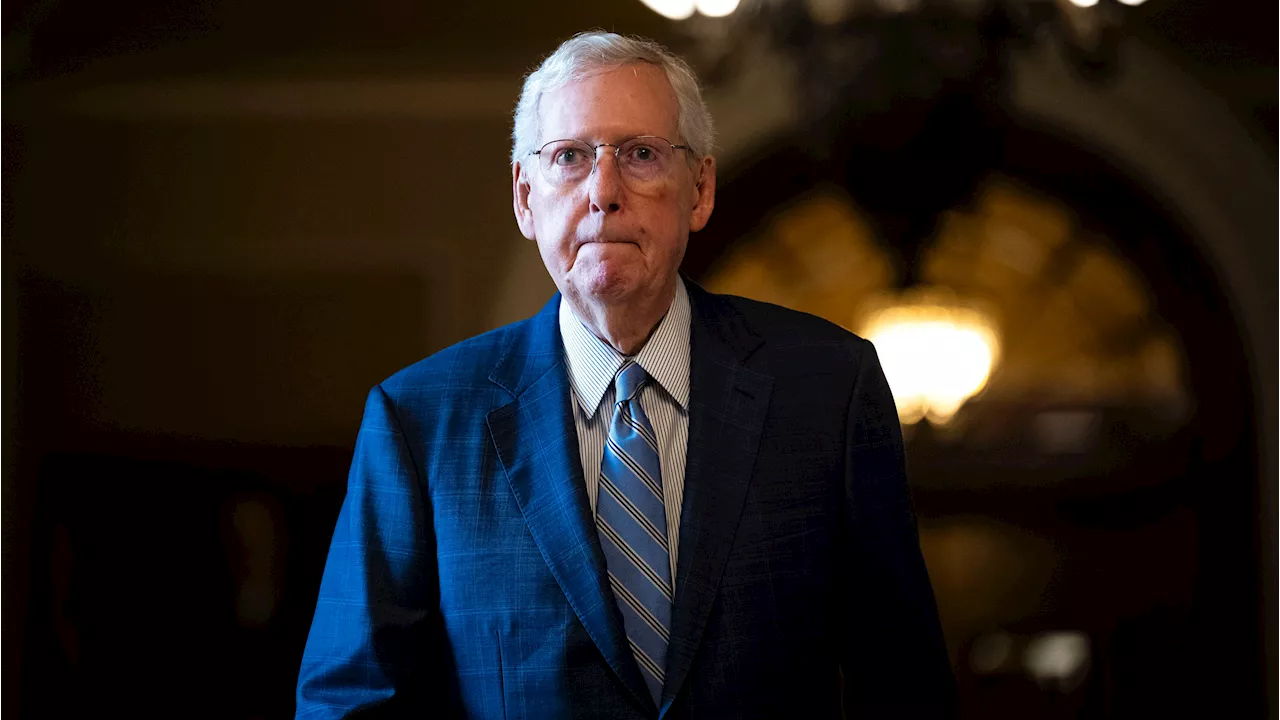 Sen. Mitch McConnell recovering from minor injuries after a fall, his office says