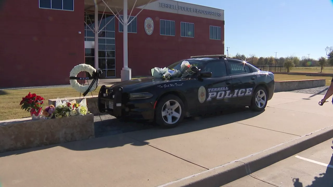 Candlelight vigil planned for Terrell officer killed in the line of duty