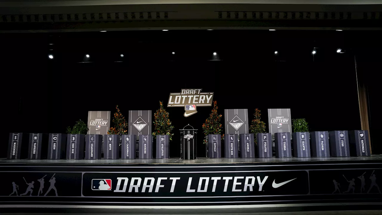 How to watch the MLB Draft Lottery: Odds, time, channel, stream