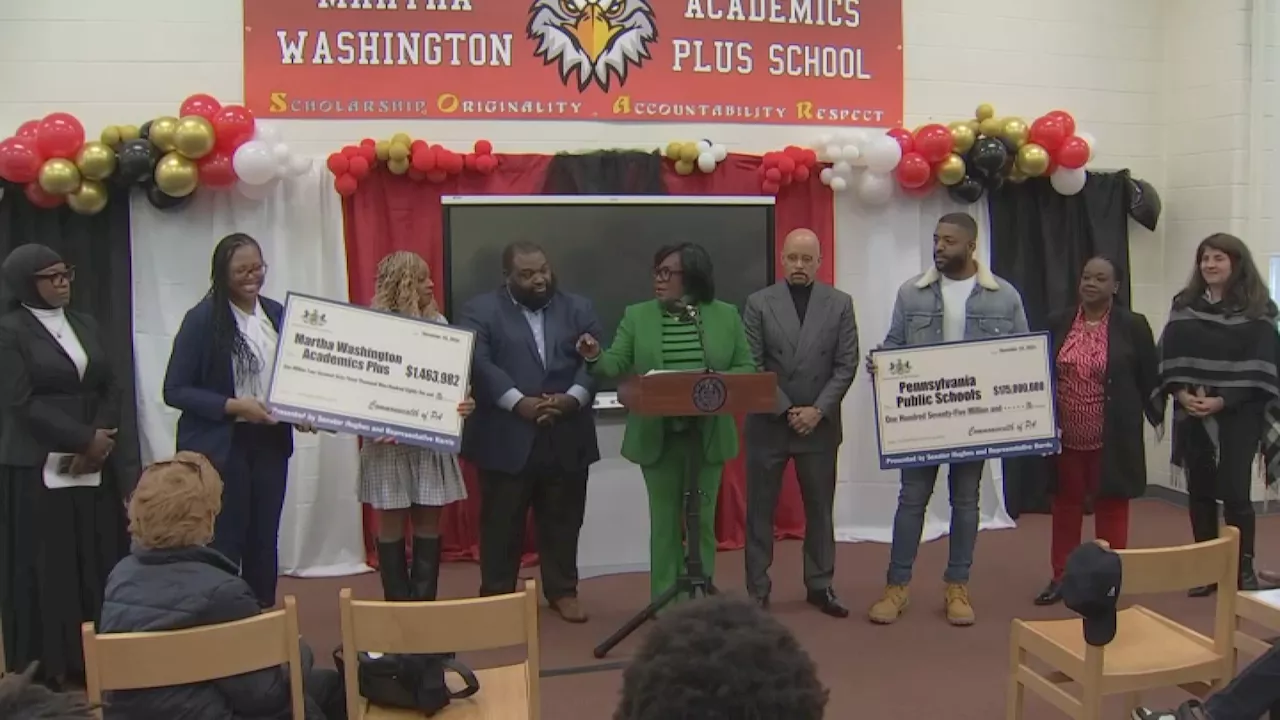 Mayor Parker, elected officials tout $16M state investment into Philly schools