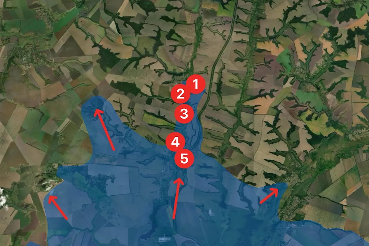 Ukraine War Map Shows Six Settlements Seized by Kyiv Troops