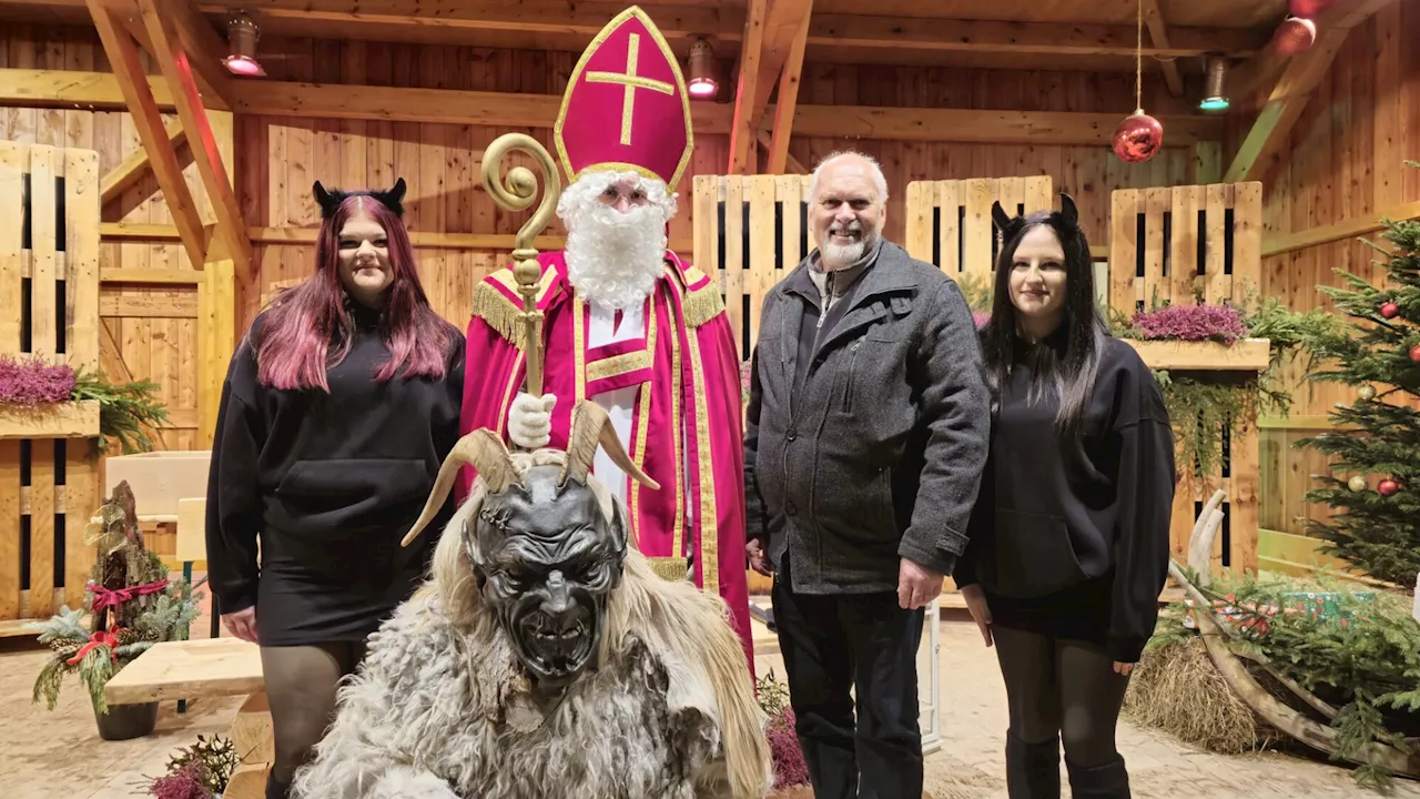 Nikolaus und Perchtenlauf am Oggersheimer Platz