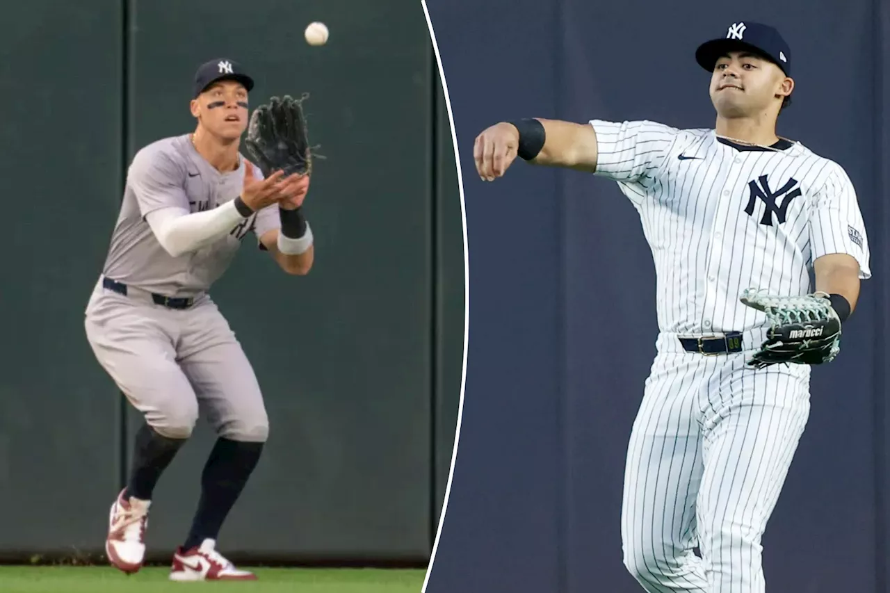 Aaron Judge likely moving from center field as Yankees clear potential Jasson Dominguez path