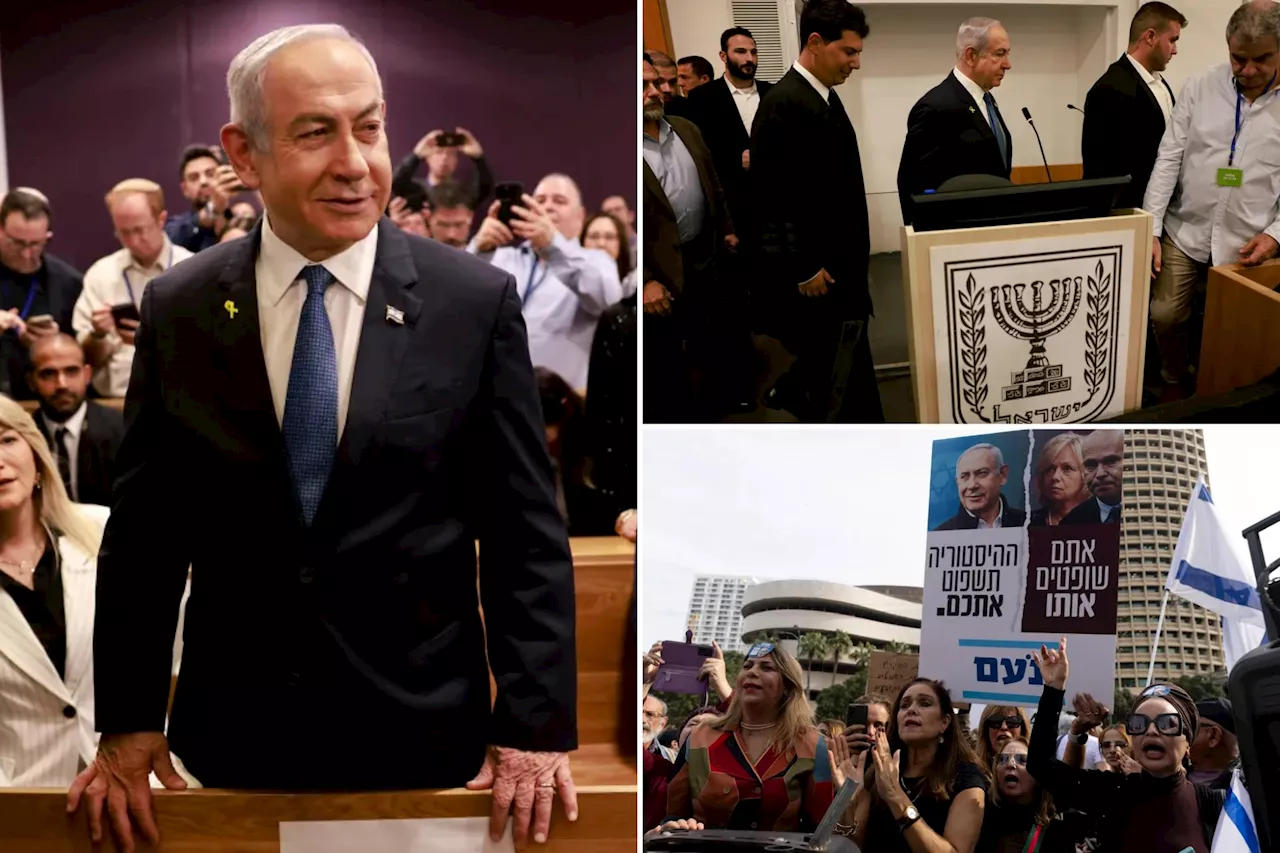 Israeli PM Benjamin Netanyahu begins testimony in corruption case over bribery, breach-of-trust charges